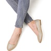 image:imageDREAM PAIRS Womens SoleSimple Wide Width Flats Ballerina Walking Flats Comfortable Slip on ShoesGoldGlitter