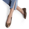 image:imageDREAM PAIRS Womens SoleSimple Wide Width Flats Ballerina Walking Flats Comfortable Slip on ShoesLeopardsuede