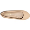 image:imageDREAM PAIRS Womens SoleSimple Wide Width Flats Ballerina Walking Flats Comfortable Slip on ShoesNudeNubuck