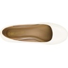 image:imageDREAM PAIRS Womens SoleSimple Wide Width Flats Ballerina Walking Flats Comfortable Slip on ShoesWhitePu