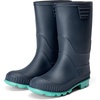 image:imageDREAM PAIRS Kids Rain Boots EasyOn Lightweight NonSlip Outsole for Boys amp Girls Outdoor Rainy Day PlayNavyGreen