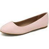 image:imageDREAM PAIRS Womens SoleSimple Wide Width Flats Ballerina Walking Flats Comfortable Slip on ShoesPink