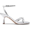 image:imageDREAM PAIRS 2026 Womens Bow Heels Kitten Heels for Women Square Toe Strappy Heeled Sandals Elegant Wedding amp Bridal Bownots Sandals for Formal amp Special OccasionsSilver