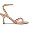 image:imageDREAM PAIRS 2026 Womens Bow Heels Kitten Heels for Women Square Toe Strappy Heeled Sandals Elegant Wedding amp Bridal Bownots Sandals for Formal amp Special OccasionsNude