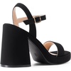 image:imageDREAM PAIRS Heels for Women Block Chunky Platform High Heels Open Toe Fashion Wedding Party Evening Prom Dance Ankle Strap Dress Pump Sandals ShoesBlacknubuck