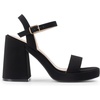 image:imageDREAM PAIRS Heels for Women Block Chunky Platform High Heels Open Toe Fashion Wedding Party Evening Prom Dance Ankle Strap Dress Pump Sandals ShoesBlacknubuck