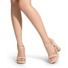 image:imageDREAM PAIRS Heels for Women Block Chunky Platform High Heels Open Toe Fashion Wedding Party Evening Prom Dance Ankle Strap Dress Pump Sandals ShoesNudenubuck