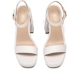 image:imageDREAM PAIRS Heels for Women Block Chunky Platform High Heels Open Toe Fashion Wedding Party Evening Prom Dance Ankle Strap Dress Pump Sandals ShoesWhite