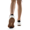 image:imageDREAM PAIRS Women Platform Chunky Lightweight Comfortable Casual Faux Leather Lace Up Dee Walking Fashion SneakersWhiteBlack