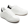 image:imageDREAM PAIRS Women Platform Chunky Lightweight Comfortable Casual Faux Leather Lace Up Dee Walking Fashion SneakersWhiteBlack