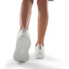 image:imageDREAM PAIRS Women Platform Chunky Lightweight Comfortable Casual Faux Leather Lace Up Dee Walking Fashion SneakersWhiteSilver
