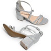 image:imageDREAM PAIRS Womens Ankle Strap Low Chunky Heels Open Toe Blocked Strappy Sandals Dress Shoes for Wedding Bridal Party