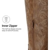 image:imageDREAM PAIRS Womens Cowboy Boots Western Comfortable Chunky Heel Square Toe Embroidered Cowgirl Knee High BootsBrown