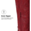 image:imageDREAM PAIRS Womens Cowboy Boots Western Comfortable Chunky Heel Square Toe Embroidered Cowgirl Knee High BootsRed