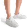 image:imageDREAM PAIRS Womens Fashion Walking Skateboard Court Sneakers Comfortable Low Top Lace Up Non Slip Retro Vintage Casual Classic Athletic ShoesWhite