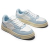 image:imageDREAM PAIRS Womens Fashion Walking Skateboard Court Sneakers Comfortable Low Top Lace Up Non Slip Retro Vintage Casual Classic Athletic ShoesWhiteBlue