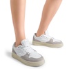 image:imageDREAM PAIRS Womens Fashion Walking Skateboard Court Sneakers Comfortable Low Top Lace Up Non Slip Retro Vintage Casual Classic Athletic ShoesWhiteGrey