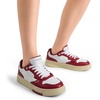 image:imageDREAM PAIRS Womens Fashion Walking Skateboard Court Sneakers Comfortable Low Top Lace Up Non Slip Retro Vintage Casual Classic Athletic ShoesWhiteRed