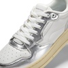 image:imageDREAM PAIRS Womens Fashion Walking Skateboard Court Sneakers Comfortable Low Top Lace Up Non Slip Retro Vintage Casual Classic Athletic ShoesWhiteSilver