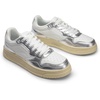 image:imageDREAM PAIRS Womens Fashion Walking Skateboard Court Sneakers Comfortable Low Top Lace Up Non Slip Retro Vintage Casual Classic Athletic ShoesWhiteSilver