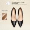 image:imageDREAM PAIRS Womens High Heels Pump Closed Pointed Toe Slip On Stiletto Dress Shoes Fashion Wedding Bridal Work Office Comfortable Pumps ShoesBlackpu