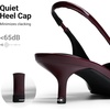 image:imageDREAM PAIRS Womens Kitten Heels Slingback Low Closed Toe Comfortable Pumps Pointed Toe Wedding Party Elegant Dress ShoesBurgundy