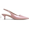 image:imageDREAM PAIRS Womens Kitten Heels Slingback Low Closed Toe Comfortable Pumps Pointed Toe Wedding Party Elegant Dress ShoesPink