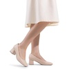 image:imageDREAM PAIRS Womens Low Chunky Heels Square Toe Pumps Comfortable Slip On Dress Shoes Wedding Party Office Shoes