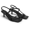 image:imageDREAM PAIRS Womens Low Kitten Heels Square Open Toe Ankle Strap Party Wedding Dressy 216 Inch 2026 Sandals Shoes With Quiet Heel CapBlack