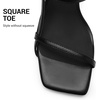 image:imageDREAM PAIRS Womens Low Kitten Heels Square Open Toe Ankle Strap Party Wedding Dressy 216 Inch 2026 Sandals Shoes With Quiet Heel CapBlack