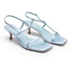 image:imageDREAM PAIRS Womens Low Kitten Heels Square Open Toe Ankle Strap Party Wedding Dressy 216 Inch 2026 Sandals Shoes With Quiet Heel CapBlue