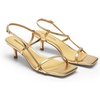 image:imageDREAM PAIRS Womens Low Kitten Heels Square Open Toe Ankle Strap Party Wedding Dressy 216 Inch 2026 Sandals Shoes With Quiet Heel CapGold