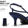 image:imageDREAM PAIRS Womens Low Kitten Heels Square Open Toe Ankle Strap Party Wedding Dressy 216 Inch 2026 Sandals Shoes With Quiet Heel CapNavy