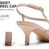 image:imageDREAM PAIRS Womens Low Kitten Heels Square Open Toe Ankle Strap Party Wedding Dressy 216 Inch 2026 Sandals Shoes With Quiet Heel CapNude