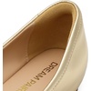 image:imageDREAM PAIRS Womens Low Wedge Dressy Flats Comfortable Square Toe Rhinestone Wedding ShoesGoldmetallic