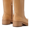 image:imageDREAM PAIRS Womens Square Toe Platform Chunky Block Heel Knee High Riding BootsAll Yellow