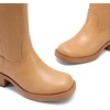 image:imageDREAM PAIRS Womens Square Toe Platform Chunky Block Heel Knee High Riding BootsAll Yellow