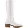 image:imageDREAM PAIRS Womens Square Toe Platform Chunky Block Heel Knee High Riding BootsWhite