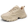 image:imageDREAM PAIRS Womens Chunky Platform Fashion SneakersApricotbold