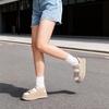 image:imageDREAM PAIRS Platform Sandals for Women Chunky Open Toe Dress Walking Comfortable Flat Sandals for SummerNude