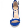 image:imageDREAM PAIRS Womens Chunky Block Heel Sandals Open Toe Ankle Strap Dress Shoes Comfortable Wedding Guest Heels for Party Prom and Formal EventsRoyalBlue