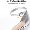 image:imageDREAM PAIRS Womens Chunky Block Heel Sandals Open Toe Ankle Strap Dress Shoes Comfortable Wedding Guest Heels for Party Prom and Formal EventsSilvermetallic