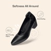 image:imageDREAM PAIRS Womens Low Chunky Block Heel Dress Shoes Closed Round Toe Comfortable Heels Work Wedding Office Pumps Shoes