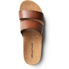 image:imageDREAM PAIRS Womens Platform Slides Sandals Comfortable Arch Support Two Strap Slip On Fashion Beach Wedge SandalsBrown