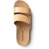 image:imageDREAM PAIRS Womens Platform Slides Sandals Comfortable Arch Support Two Strap Slip On Fashion Beach Wedge SandalsNude