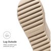 image:imageDREAM PAIRS Womens Platform Slip on Adjustable Sandals Lightweight Comfortable NonSlip Vacation Beach Chunky Open Toe Wedges for Summer Waterproof Shoes 2026Nude