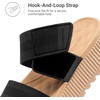 image:imageDREAM PAIRS Womens Platform Slip on Adjustable Sandals Lightweight Comfortable NonSlip Vacation Beach Chunky Open Toe Wedges for Summer Waterproof Shoes 2026Black