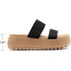 image:imageDREAM PAIRS Womens Platform Slip on Adjustable Sandals Lightweight Comfortable NonSlip Vacation Beach Chunky Open Toe Wedges for Summer Waterproof Shoes 2026Black