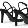 image:imageDREAM PAIRS Womens Slingback Heels High Stilettos Open Square Toe Ankle Strap Pumps Sexy Comfort Strappy Dress Shoes Wedding Bridal Heeled SandalsBlacknubuck