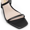 image:imageDREAM PAIRS Womens Slingback Heels High Stilettos Open Square Toe Ankle Strap Pumps Sexy Comfort Strappy Dress Shoes Wedding Bridal Heeled SandalsBlackpu